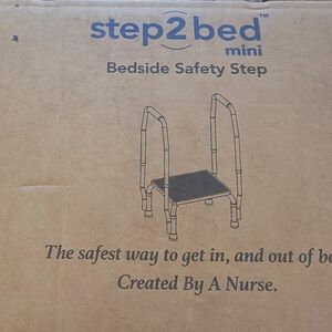 Mini Bedside Safety Step - Black
